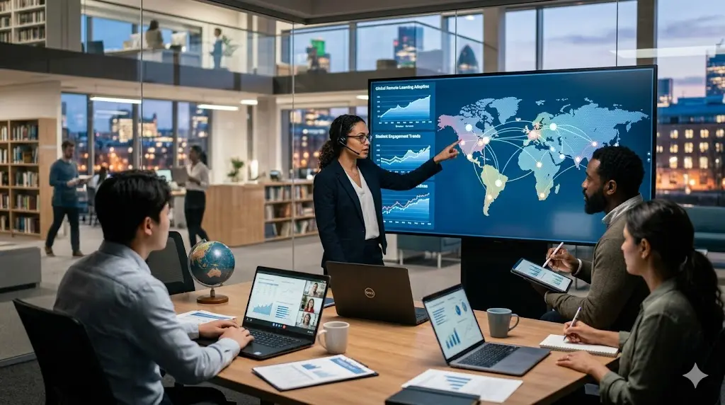 Global Research on Remote Work in Modern Education Systems