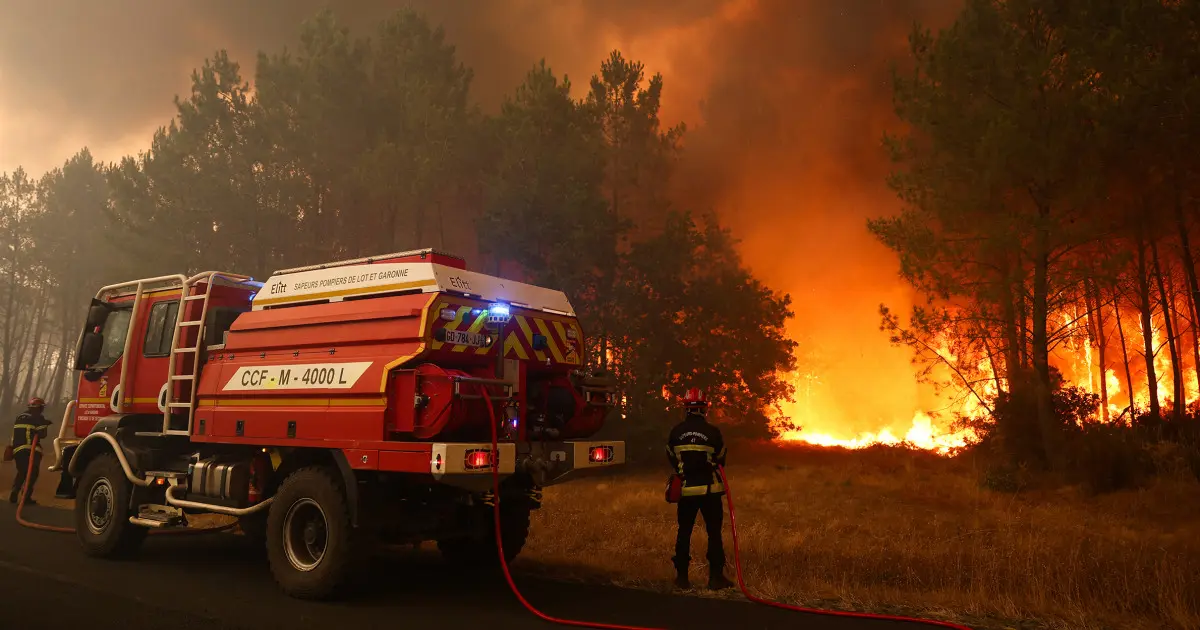 Macron calls fire crisis France’s worst since WWII as crews race to quell flames