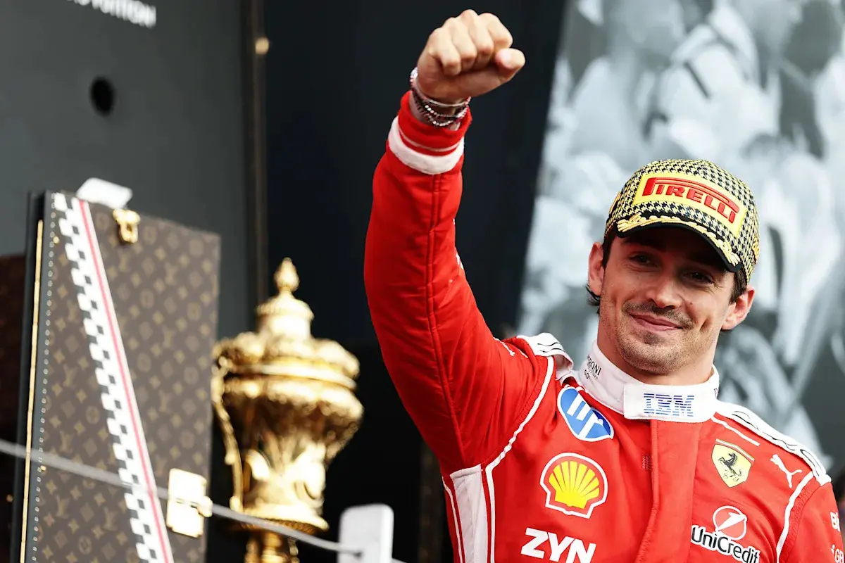 Charles Leclerc wins Formula 1 race at Silverstone in 2026, results