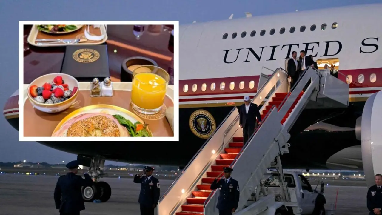 Trump debuts new $580 million ‘flying palace’