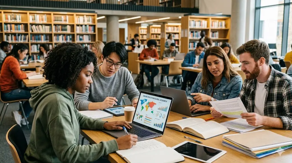 Research Findings About Online Education Among Students Globally