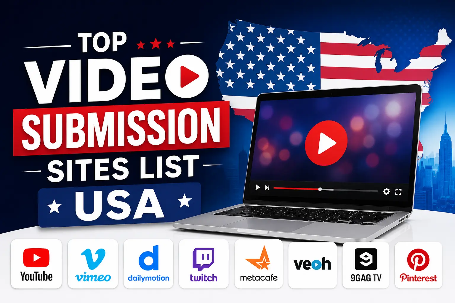 Top Video Submission Sites List USA